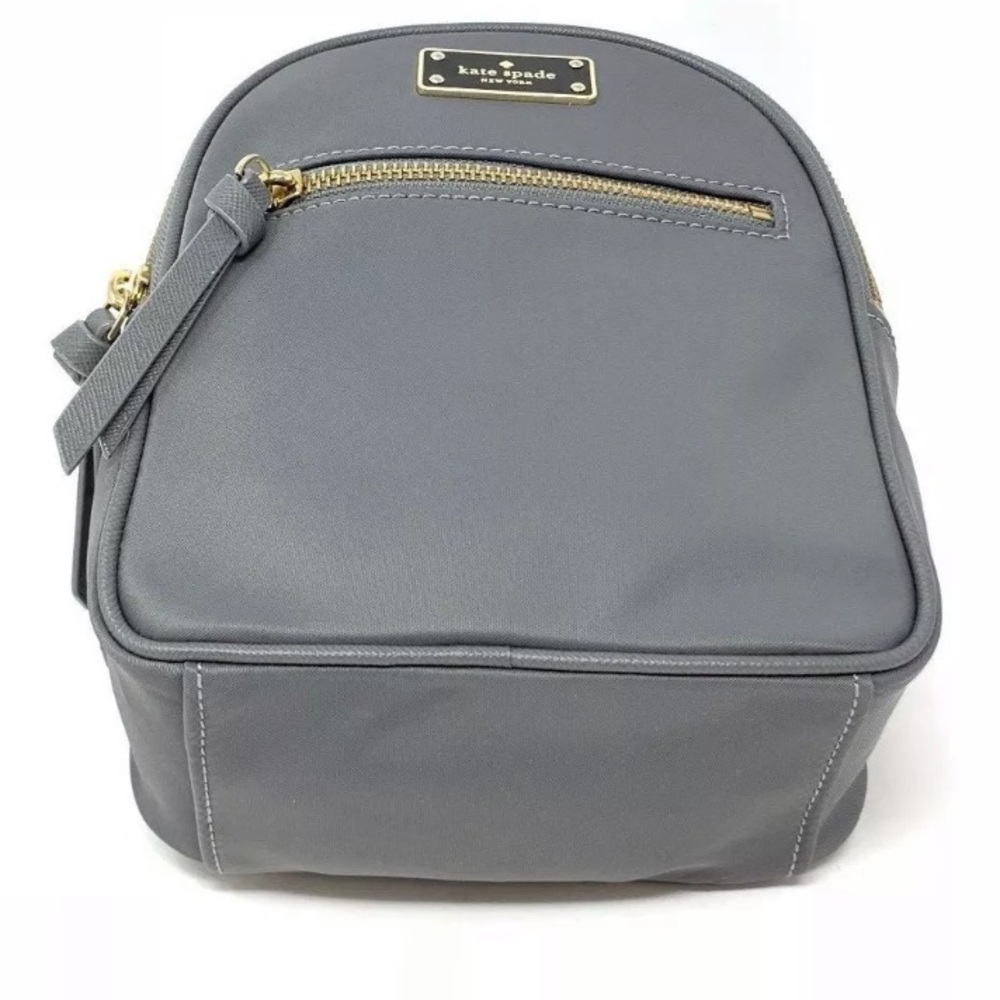 NWT kate spade Bradley Wilson backpack mini Grey - Picture 4 of 6